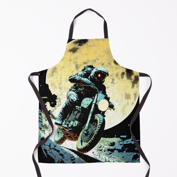 Item preview, Astronaut Riding Motorcycle-Exploring The Moon designed and sold by FridPix.