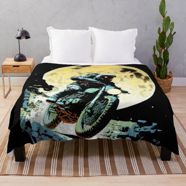 Item preview, Astronaut Riding Motorcycle-Exploring The Moon designed and sold by FridPix.