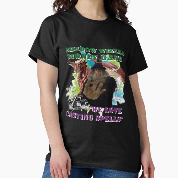 Artikel-Vorschau von Schattenzauberer-Geldbande, designt und verkauft von shootyshirts.