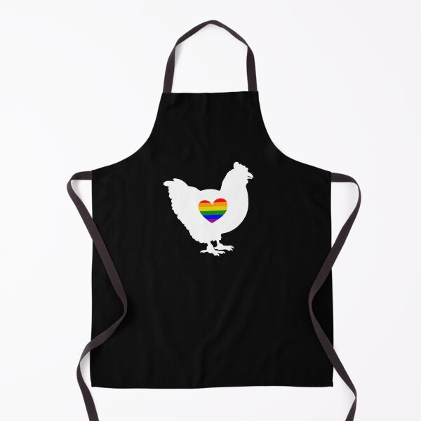 Item preview, Chicken Daddy - LGBTQ Pride Flag Heart 04 designed and sold by Puddmuppy.