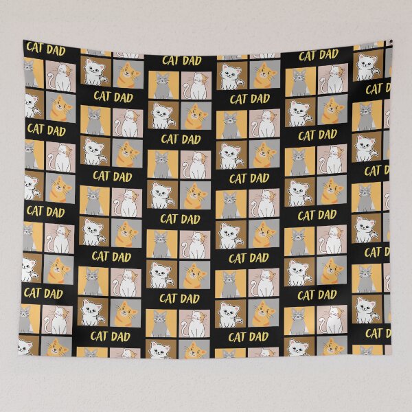 Item preview, Cat Dad, Cat, Best Cat Dad Ever, Cat Lover, Cats, Retro Cat Dad, Funny Cat Dad, Cat Daddy,  designed and sold by CreativeBuys.