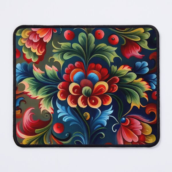 Item preview, Norwegian Rosemaling-Oil On Canvas #23 designed and sold by Gypsykiss.