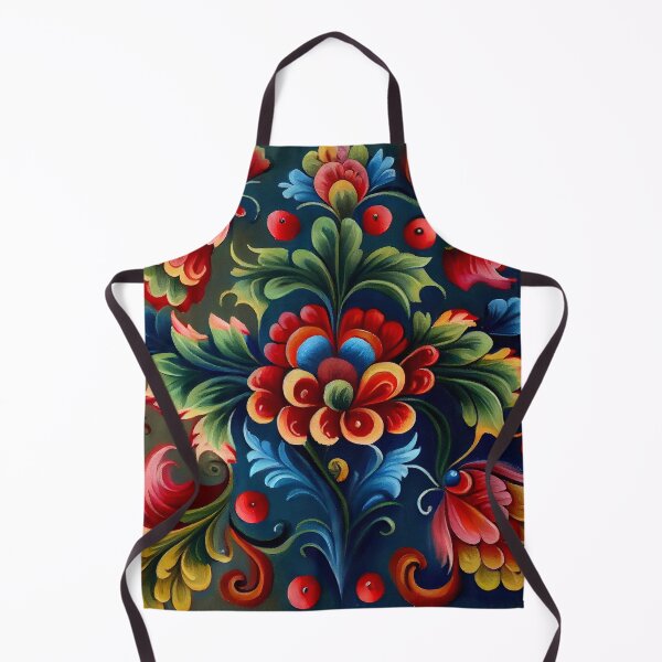 Item preview, Norwegian Rosemaling-Oil On Canvas #23 designed and sold by Gypsykiss.