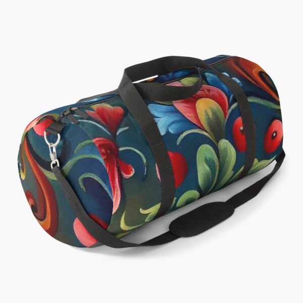 Item preview, Norwegian Rosemaling-Oil On Canvas #23 designed and sold by Gypsykiss.