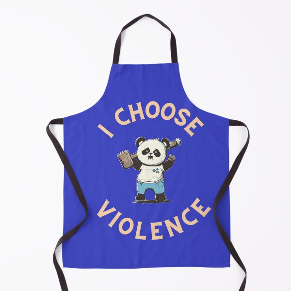 Item preview, I Choose Violence Funny Panda designed and sold by MrKamelo.