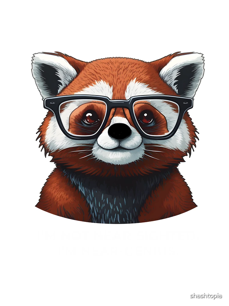 Red Panda Glasses Stand