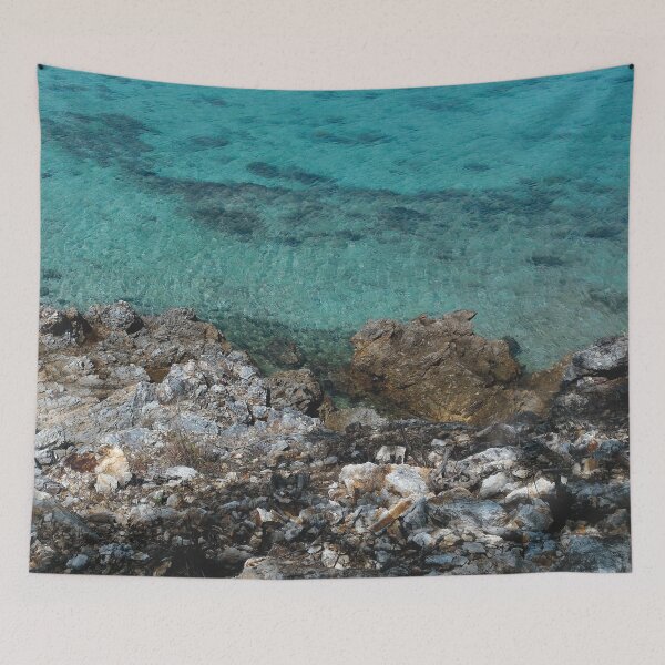 Item preview, Rocky Beach II (large canvas) designed and sold by Bernsberry Illustrations.