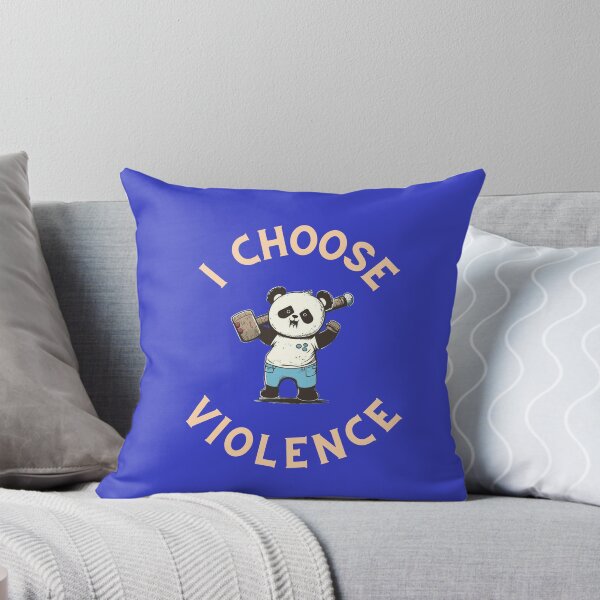 Item preview, I Choose Violence Funny Panda designed and sold by MrKamelo.