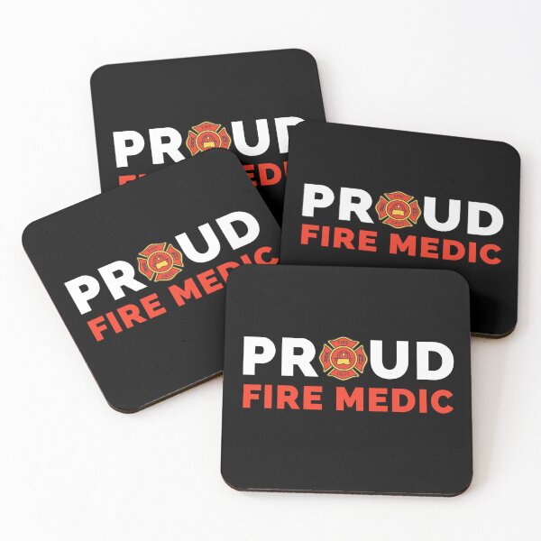 Item preview, Fire Medic Proud Firefighter Symbol Funny Paramedic EMT EMS Gifts designed and sold by PrintOfi.