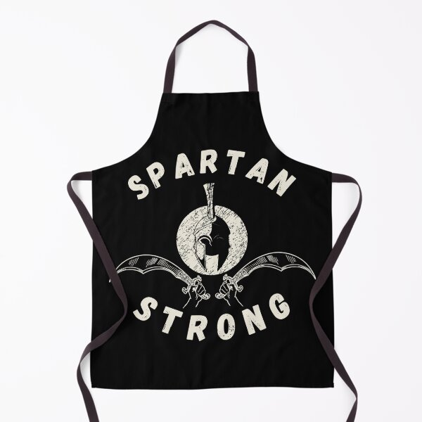 Item preview, Spartan strong design is characterized by a bold graphic of a Spartan warrior, highlighting their strength and fortitude designed and sold by awCurve.