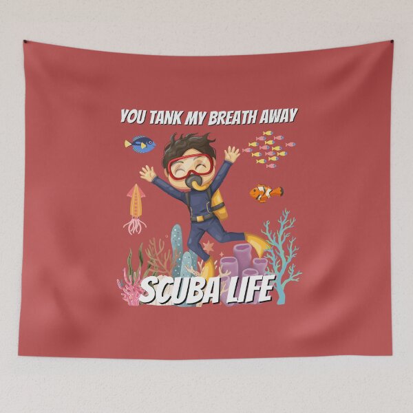 Item preview, You Tank My Breath Away - SCUBA Life designed and sold by emoney14.