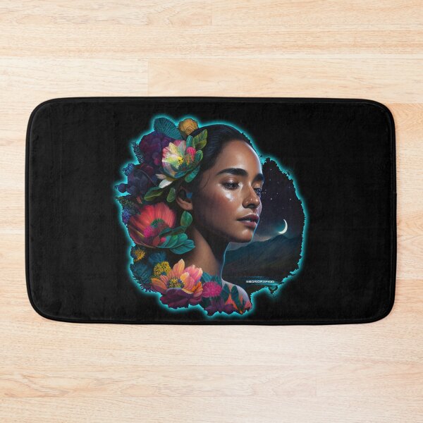 Item preview, PUERTORRICAN FLOWER PRINCESS designed and sold by BoriGrafico.