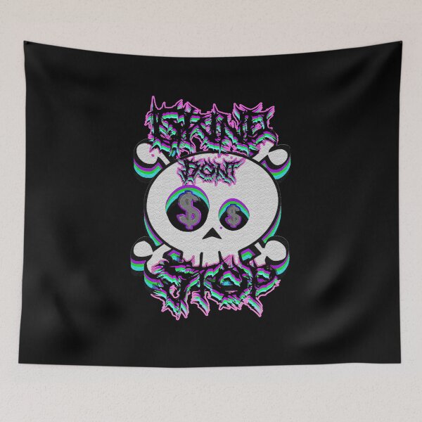 Item preview, Grind Don't Stop Skull designed and sold by CaolanBrolly.