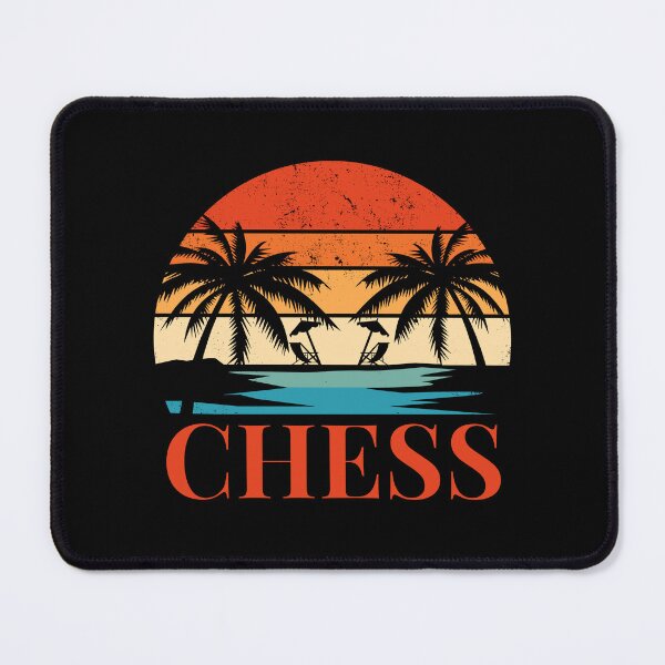 Item preview, Chess Retro Sunset - Board Game Checkmate Beach designed and sold by Digitalme Designs.