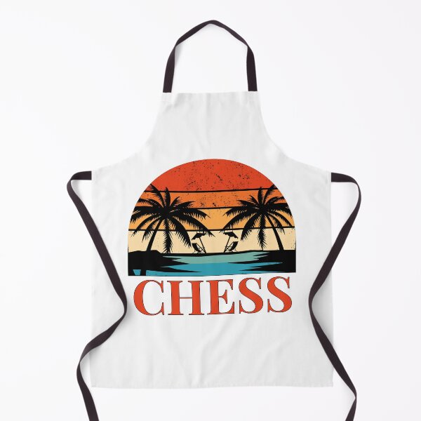 Item preview, Chess Retro Sunset - Board Game Checkmate Beach designed and sold by Digitalme Designs.