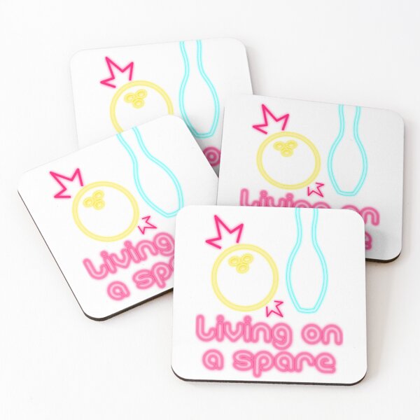Item preview, Living On A Spare Bowling Lovers designed and sold by ArtClothessaur.