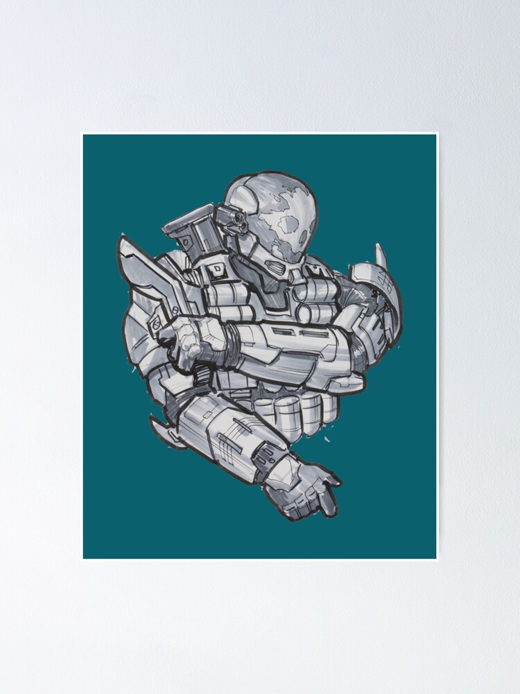 Poster Halo 5 - Master chief, Wall Art, Gifts & Merchandise