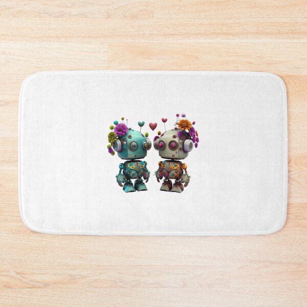 Item preview, Robot Couple designed and sold by DigitalArtcapes.
