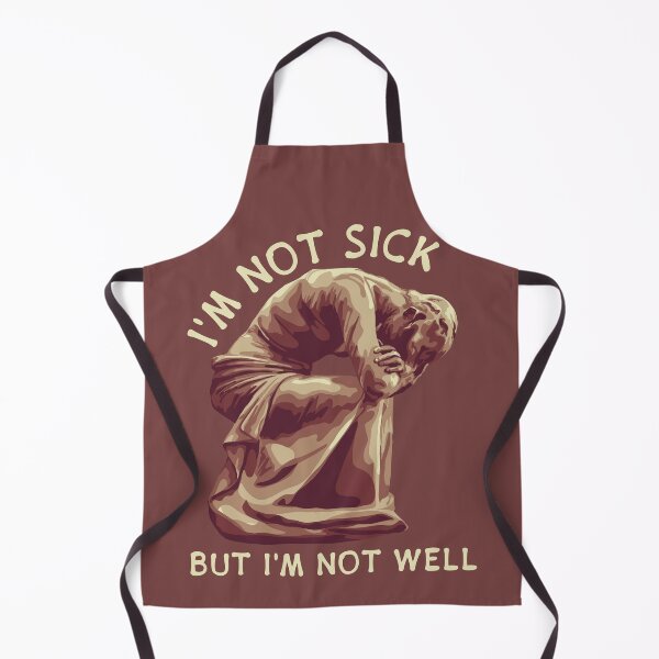 Item preview, I'm Not Sick designed and sold by Unhinged Heather.