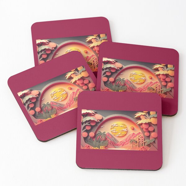 Item preview, Sunset on Planet Blaxico designed and sold by KittyWooWoo.