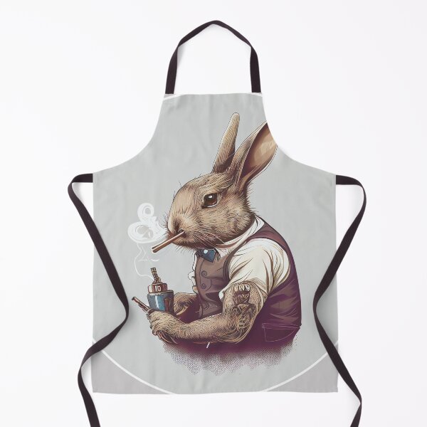 Item preview, Tattooed Rabbit Enjoys a Break designed and sold by TheLazyCryptid.