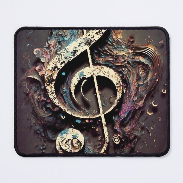 Item preview, Treble Clef - Music Paint designed and sold by SymonBeen.