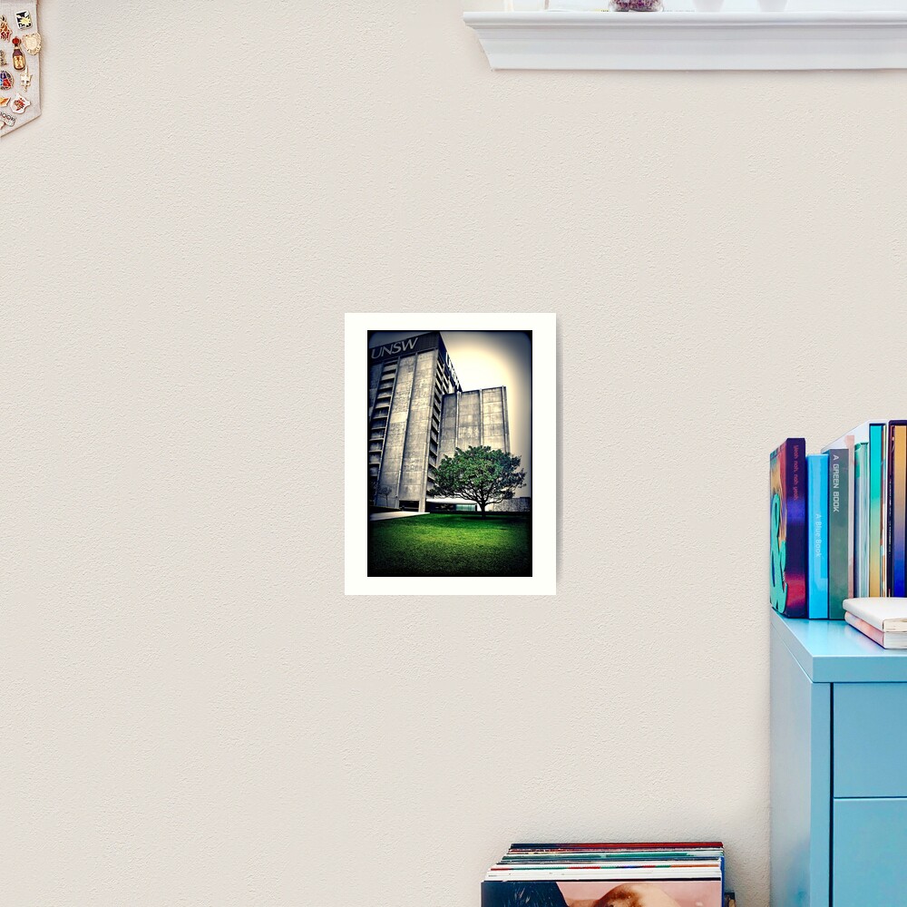 Library. UNSW Art Print