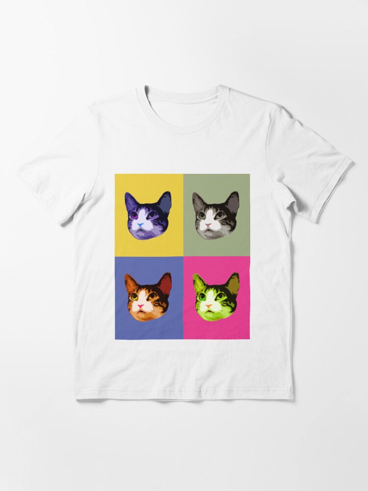 andy warhol cat shirt