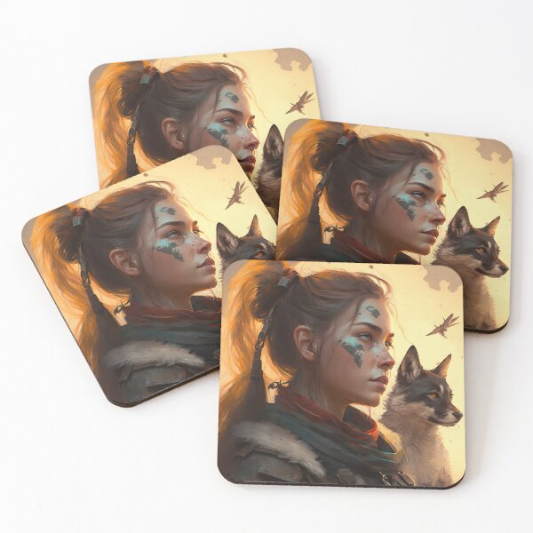 Item preview, Aloy with Dog  designed and sold by Rays84.