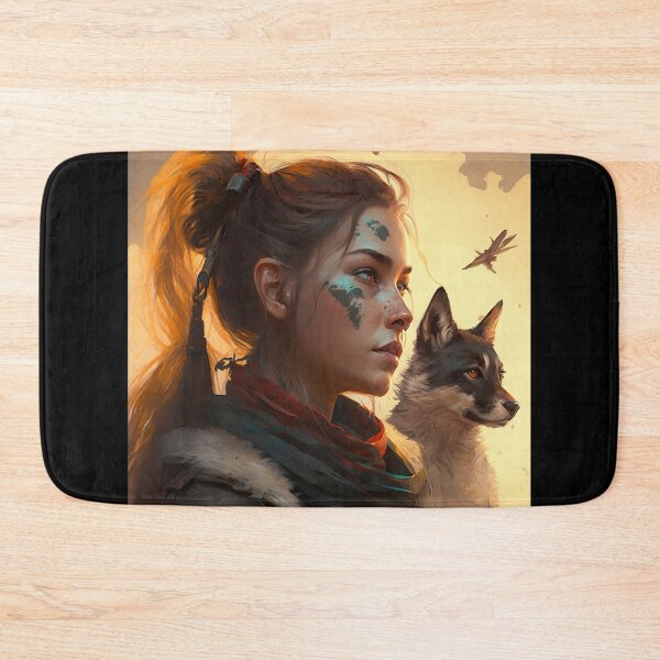 Item preview, Aloy with Dog  designed and sold by Rays84.