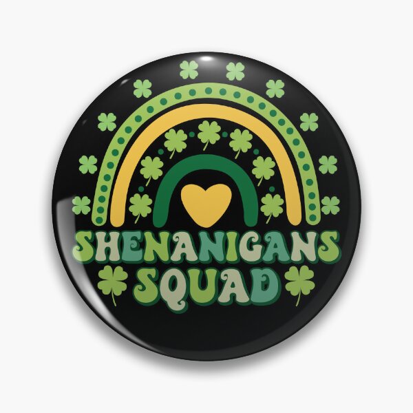 Item preview, Shenanigans Squad Rainbow Shamrock For St Patricks Day designed and sold by ohmier.