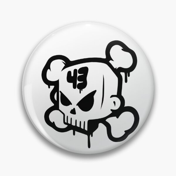 Item preview, Ken Block 43 Black Skull  designed and sold by Kblockcreations.
