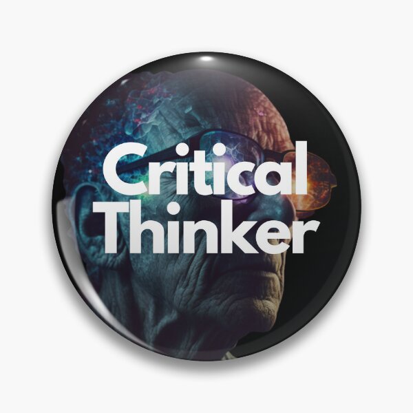 Item preview, Critical Thinker White on Black entrepreneur Alluring, Dark Fantasy, Flexography, GoPro view designed and sold by EmprendeHoy.