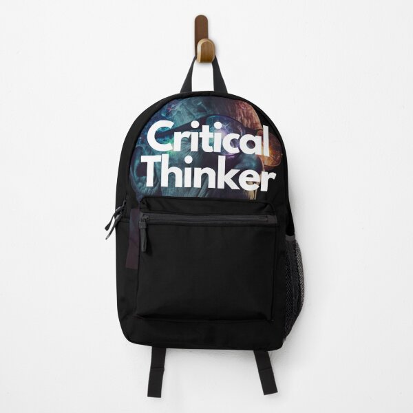 Item preview, Critical Thinker White on Black entrepreneur Alluring, Dark Fantasy, Flexography, GoPro view designed and sold by EmprendeHoy.