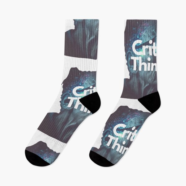 Item preview, Critical Thinker White on Black entrepreneur Alluring, Dark Fantasy, Flexography, GoPro view designed and sold by EmprendeHoy.