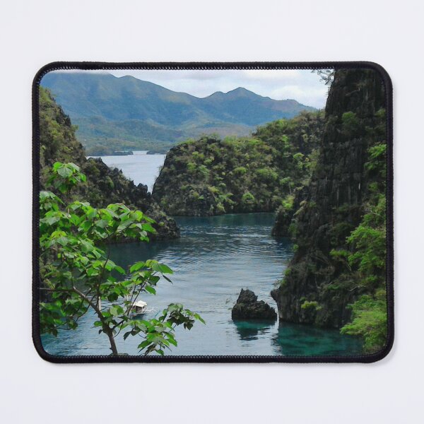 Item preview, Lake and Rock Formations IV designed and sold by Bernsberry Illustrations.
