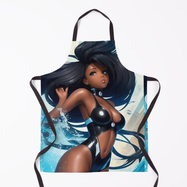 Item preview, Swimming In Your Skin Again | Black Anime Girl designed and sold by blackanimemecca.