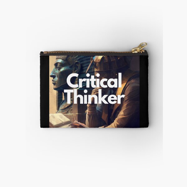 Item preview, Critical Thinker White on Black entrepreneur gloomy, Ancient Egypt, Golden Age of Detective Fiction designed and sold by EmprendeHoy.