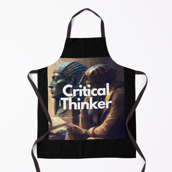 Item preview, Critical Thinker White on Black entrepreneur gloomy, Ancient Egypt, Golden Age of Detective Fiction designed and sold by EmprendeHoy.
