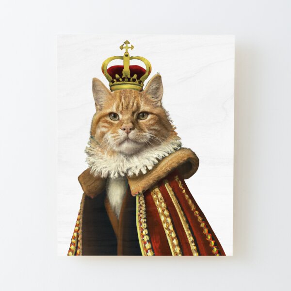 Rat King Wearing a Medieval Robe and Royal Crown in Renaissance Portrait  Digital Art  Art Print for Sale by SourBunnyshop