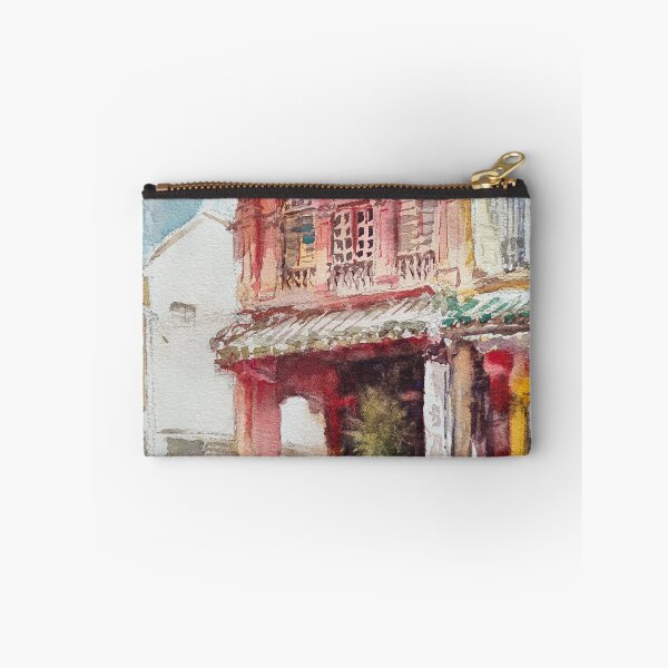 Item preview, Colorful Shophouse cafes, Emerald Hill, Singapore  designed and sold by Almondtree.