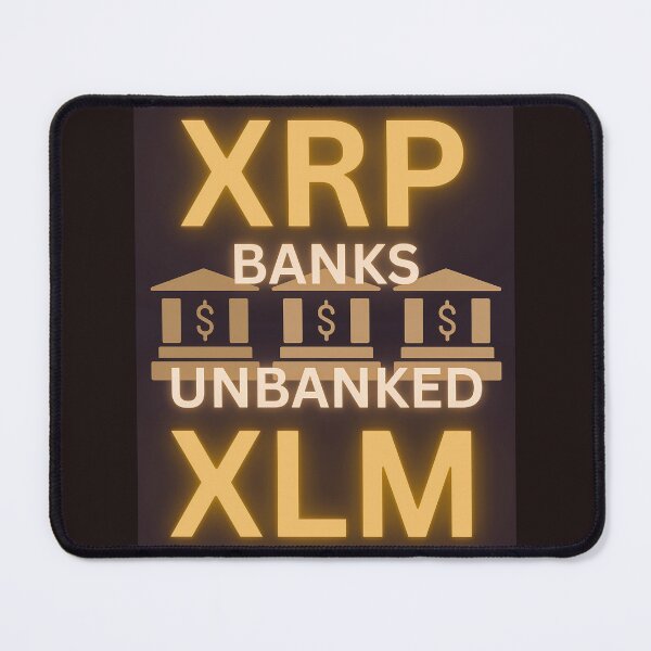 Item preview, XRP XLM BAKING UNBANKED designed and sold by JusThink.