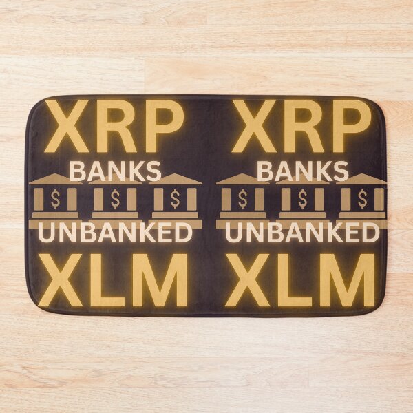 Item preview, XRP XLM BAKING UNBANKED designed and sold by JusThink.