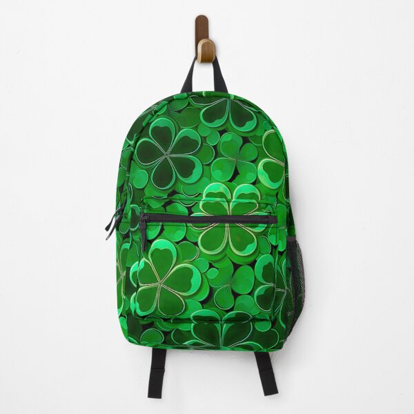 Item preview, Saint Patrick's day shamrock shiny layered 3D floral pattern designed and sold by UmagineArts.