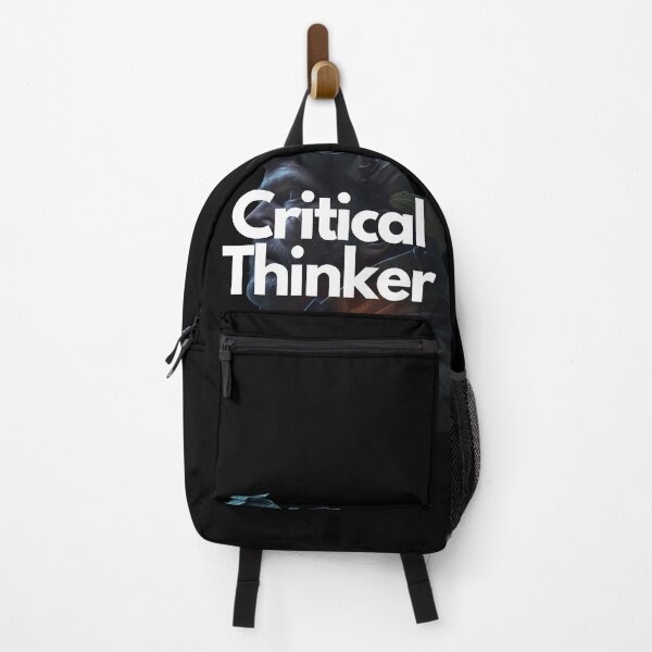 Item preview, Critical Thinker White on Black entrepreneur Mysterious, Dark Nautical, Ghostcore, portrait, Substance 3D designed and sold by EmprendeHoy.