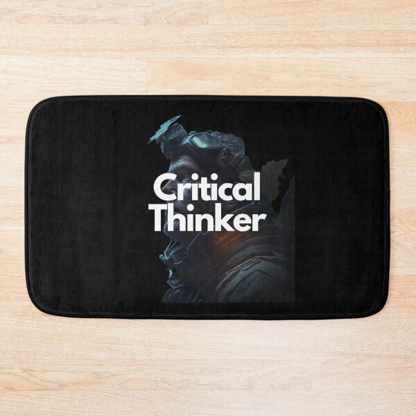 Item preview, Critical Thinker White on Black entrepreneur Mysterious, Dark Nautical, Ghostcore, portrait, Substance 3D designed and sold by EmprendeHoy.