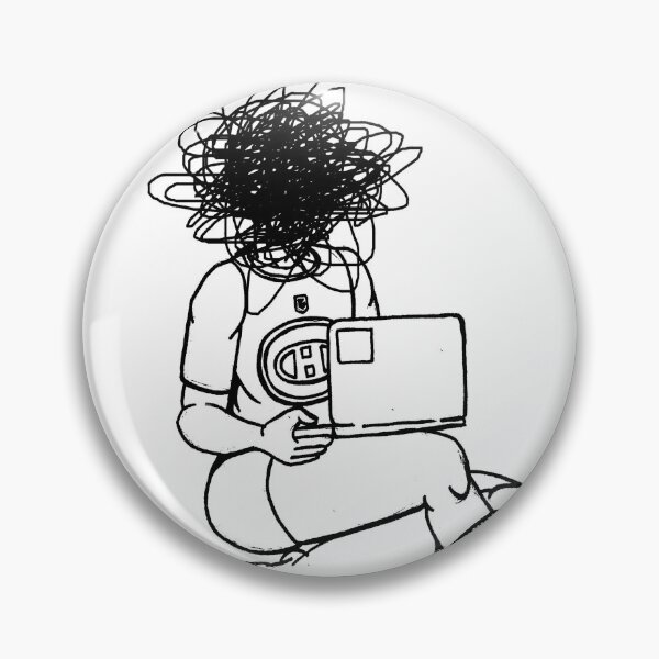 Item preview, Frusturated Person On Their Laptop designed and sold by MissLaKill.