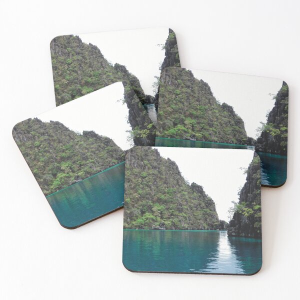 Item preview, Lake and Rock Formations II (large canvas) designed and sold by Bernsberry Illustrations.