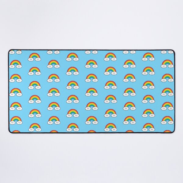 Item preview, Smiling Happy Rainbow Cloud Guys designed and sold by PrintAngels.