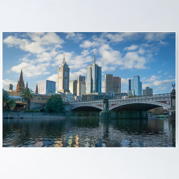 Item preview, Melbourne CBD, Princes Bridge, Australia designed and sold by antonium.